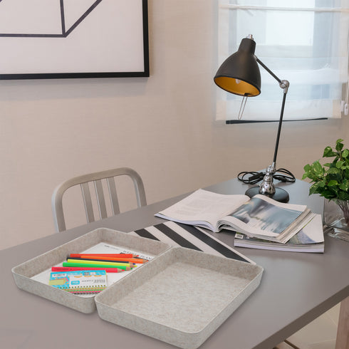 Office Desk Organizers Tray Felt Storage Bins Document File Organizer bin-pack